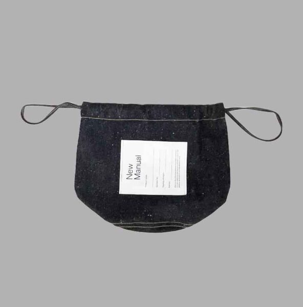 バッグ new manual DENIM BAG New manual] U.S.M Personal Effects Denim Bag GQ Shop