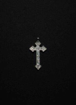 Engraved Large Cross Pendant