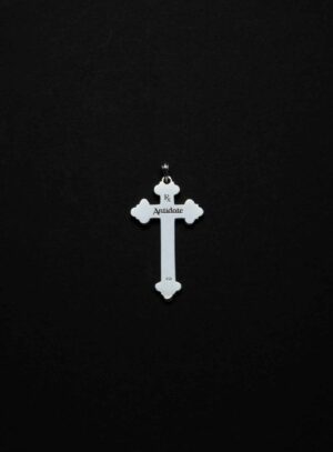 Engraved Large Cross Pendant