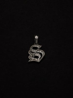 Engraved Initial Pendant