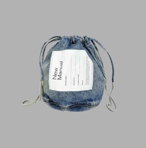 OVERFLOW / NEW MANUAL U.S.M PERSONAL EFECTS DENIM BAG