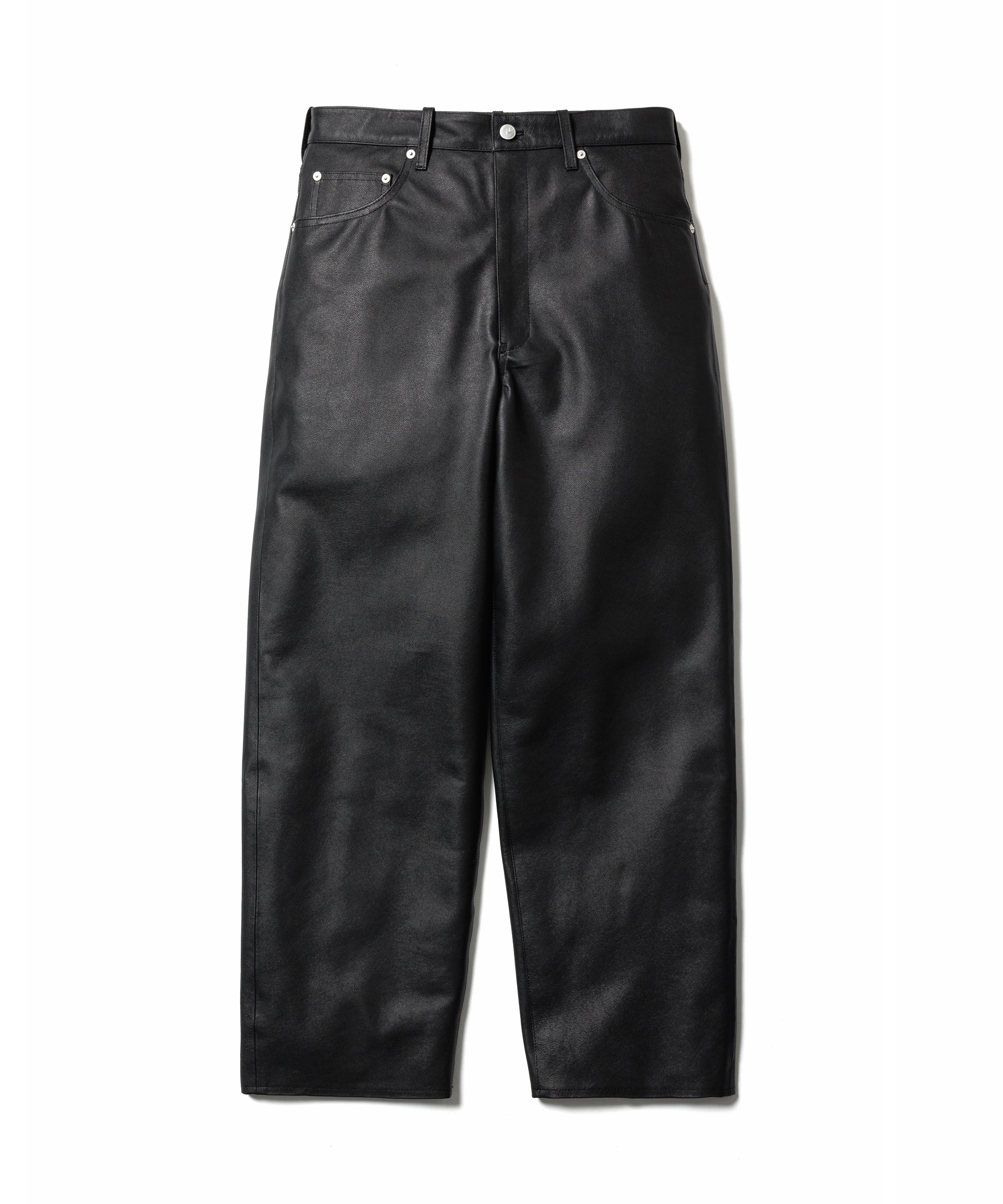 5POCKET LEATHER PANTS | OVER FLOW ONLINE STORE
