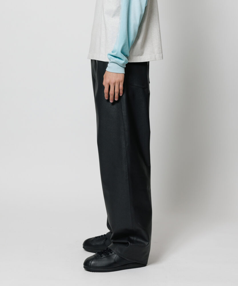 5POCKET LEATHER PANTS | OVER FLOW ONLINE STORE