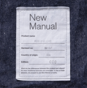 #028 LV 66 JEANS 33 ONE-WASHED