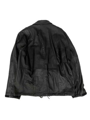 LEATHER COACH JACKET-B