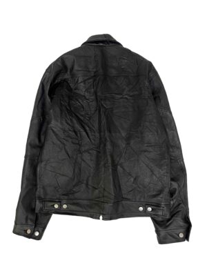 LEATHER ZIP UP WORK JACKET-C