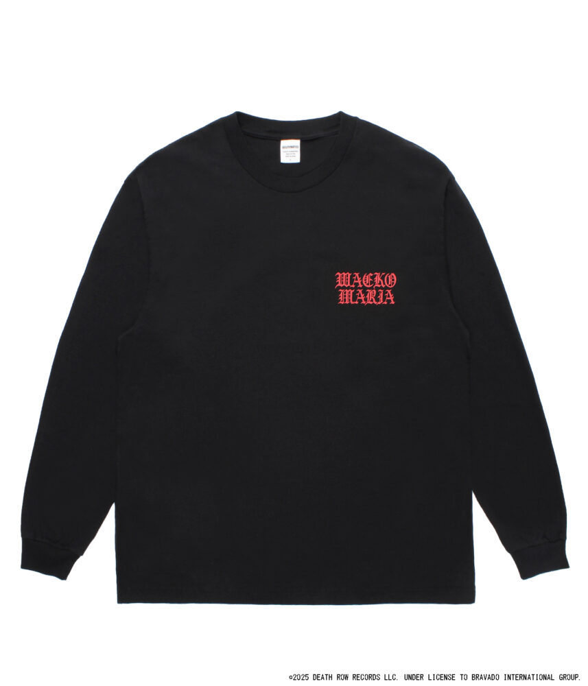 トップス WACKO MARIA DEATH ROW RECORDS CREW XL WACKO MARIA(ワコマリア)｜DEATH ROW RECORDS / WASHED MIDDLE