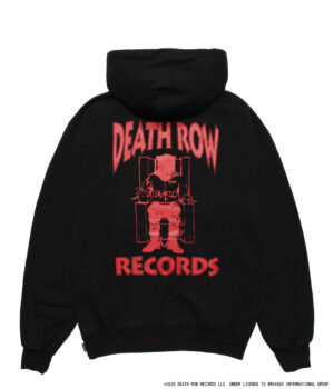 DEATH ROW RECORDS / GARMENT DYED HOODED SWEAT SHIRT