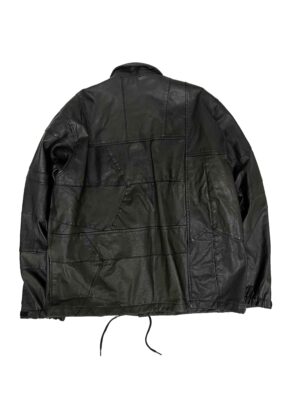 LEATHER COACH JACKET-E