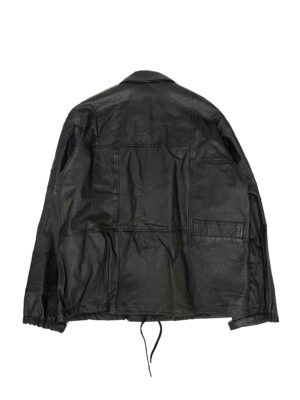 LEATHER COACH JACKET-F