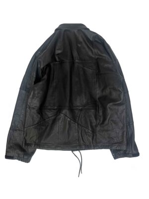 LEATHER COACH JACKET-O