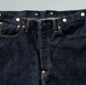 #002 1942 LV JEANS ONE-WASHED