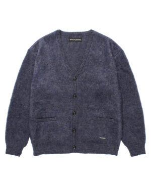 HEAVY MOHAIR KNIT CARDIGAN