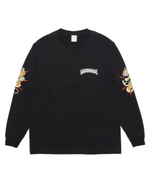 TIM LEHI / WASHED HEAVY WEIGHT LONG SLEEVE T-SHIRT