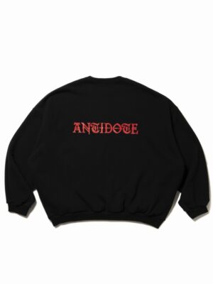 Over Sized Logo Crew Neck Sweatshirt