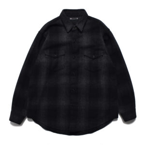 Wool Flannel Ombre Work SH