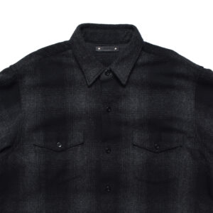 Wool Flannel Ombre Work SH