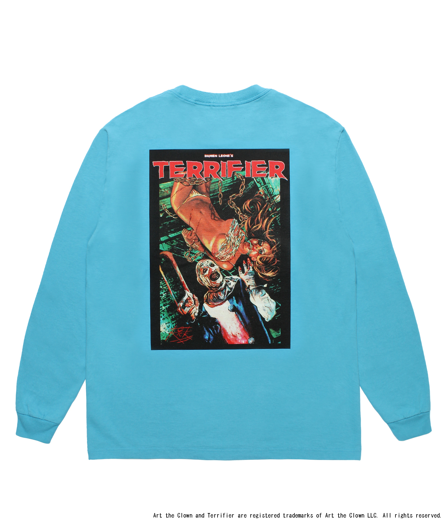 WACKO MARA　TERRIFIER LONG SLEEVE T-SHIRT Wacko Maria Terrifier Washed Heavy Weight Long Sleeve T