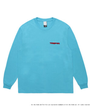 TERRIFIER / WASHED HEAVY WEIGHT CREW NECK LONG SLEEVE T-SHIRT