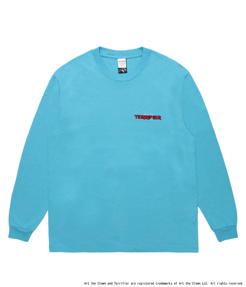 WACKO MARA　TERRIFIER LONG SLEEVE T-SHIRT TERRIFIER / WASHED HEAVY WEIGHT CREW NECK LONG SLEEVE T