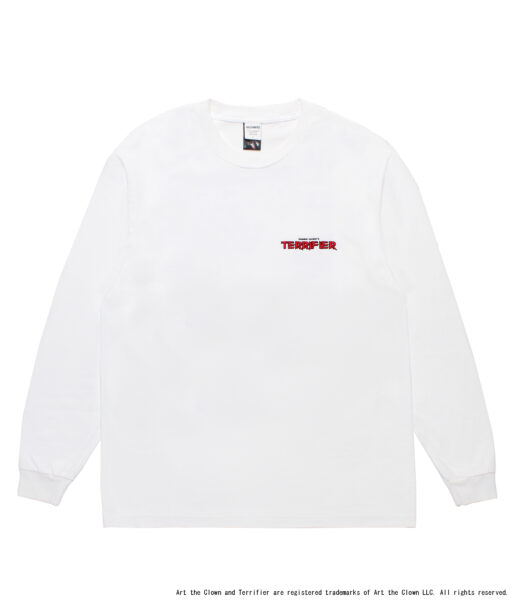 TERRIFIER / WASHED HEAVY WEIGHT CREW NECK LONG SLEEVE T