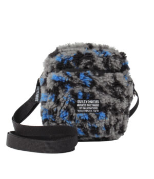 SPEAK EASY / LEOPARD BOA FLEECE SHOULDER MINI BAG
