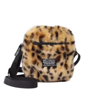 SPEAK EASY / LEOPARD FAUX FUR SHOULDER MINI BAG
