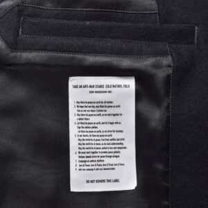 W.Denim Melton Pea CT