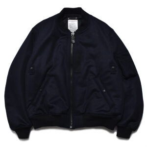 Wool Meiton Bomber JKT