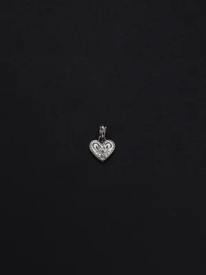 Engraved Heart Pendant