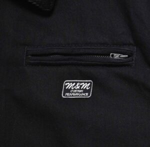 M&M×MINEDENIM Black Denim Detroit Jacket