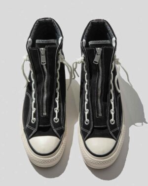MINEDENIM × nonnative DWELLER TRAINER 2 HI COW LEATHER WITH GORE-TEX by SPINGLE