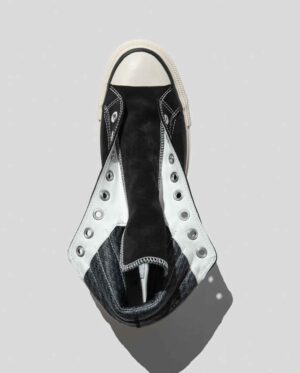 MINEDENIM × nonnative DWELLER TRAINER 2 HI COW LEATHER WITH GORE-TEX by SPINGLE