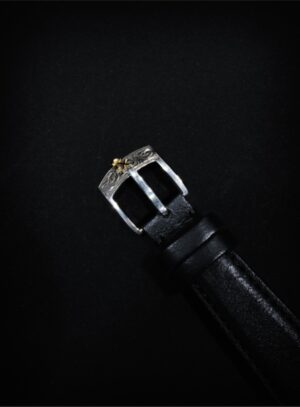 Leather Bracelet(Silver x Gold)