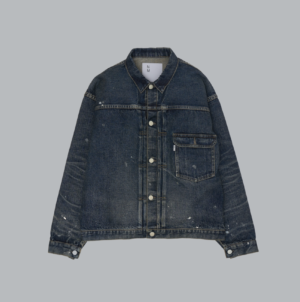 #001 T-BACK DENIM JACKET