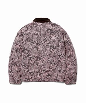 “CB REOPARD” DENIM TRUCKER JACKET