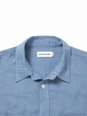 Double Gauze Check Oversized L/S Shirts