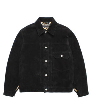 SUEDE LEATHER TRUCKER JACKET