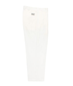 DOUBLE PLEATED CHINO TROUSERS