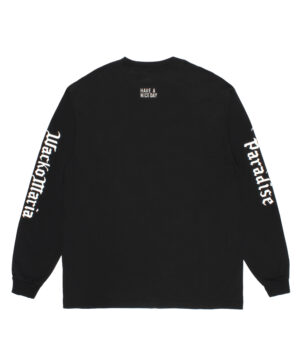 WASHED HEAVY WEIGHT CREW NECK LONG SLEEVE T-SHIRT