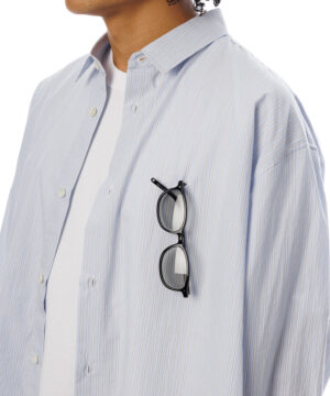 Gentle Resort Oversized Stripe Shirt