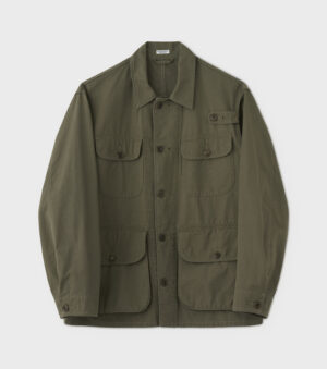 POPLIN CLOTH UTILITY JACKET