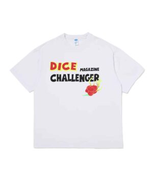 DicE Magazine x CHALLENGER S/S DICE TEE