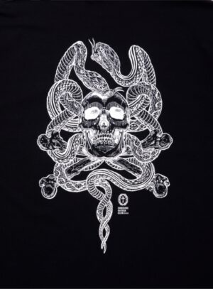 ASIC Oversized L/S Tee (Skull N’ Snake)
