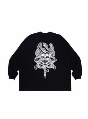 ASIC Oversized L/S Tee (Skull N’ Snake)
