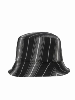 Dobby Chain Stripe Bucket Hat