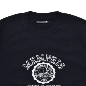 North Memphis College Logo S.S Crewneck Pullover