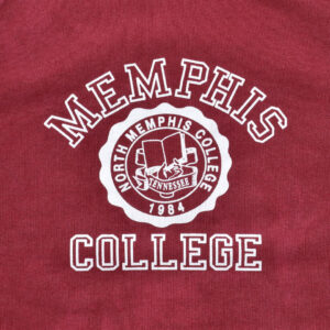 North Memphis College Logo S.S Crewneck Pullover