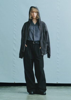 VINTAGE WASHED ZIP HOODIE