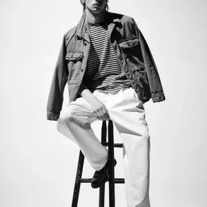 Denim Wide Work Tapered TRS